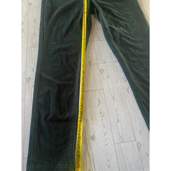 Gloria Vanderbilt Corduroy Pull-On Pants Dark Green Women’s Medium Stretch - Picture 3 of 7